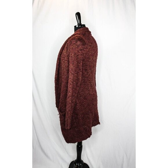 Leo & Nicole Chunky Open Front Cardigan Sw… - Picture 3 of 4